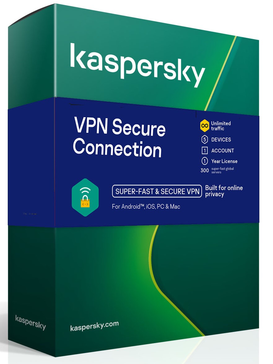 Kaspersky VPN 5D 1Y